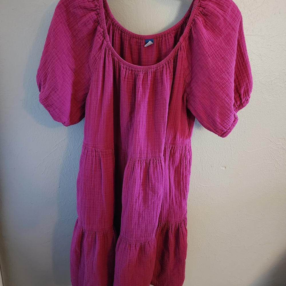 Old Navy Fuchsia Womens Dress